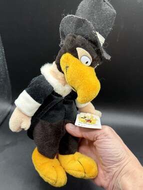 Rare Disney Beanie Mini Bean Bag Plush-Vulture-Song of The South-NEW with TAGS